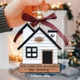 thumbnail image 3 of BOPORO House Warming Gifts New Home Housewarming Gifts for New House, Housewarming Gift Presents for Women, Couple - New Home Gifts for Home, New Home Owners Gift Ideas - Wood New Home Ornament 2024, 3 of 6