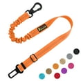 thumbnail image 2 of Plutus Pet Dog Seat Belt for Car, Adjustable with Carabiner Clip, Orange, 2 of 7