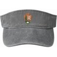 thumbnail image 1 of National Park Service Sun Visor Hats Empty Top Baseball Cap Sports Visor Hat Running Tennis Visors Unisex Black, 1 of 8