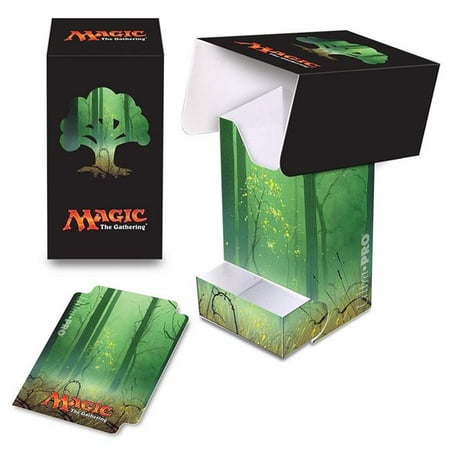 Ultra Pro Mana 5 Unhinged Forest Full View Deck Box with Tray for (Best Mana Ramp Cards Modern)