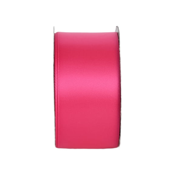 Gwen Studios 1.5" Hot Pink Satin Ribbon, 7 Yards