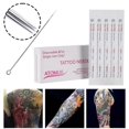 thumbnail image 3 of 50Pcs/Set Round Lining Tattoo Disposable Needle Permanent Makeup Body Art Tool, 3 of 5