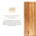 Thyme & Table 12" x 18" Acacia Wood SoHo Cutting Board