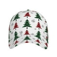 thumbnail image 2 of Fotbe Buffalo Plaid Christmas Trees Classic Baseball Cap, Adjustable Snapback Hats, Outdoor Baseball Hat for Men and Women Cotton Soft, 2 of 9