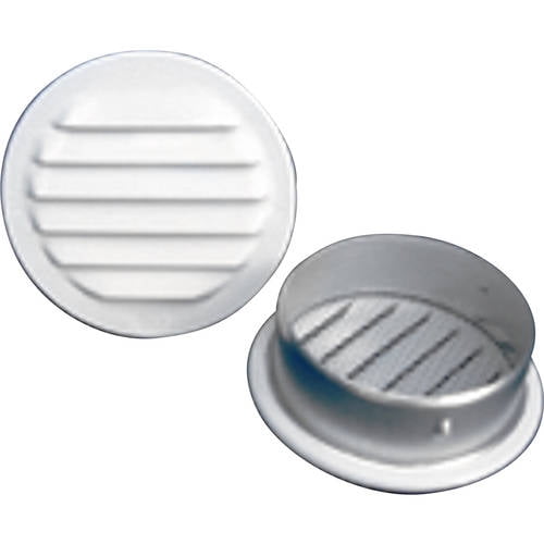 Round Screened Vent, 6", Pack of 2