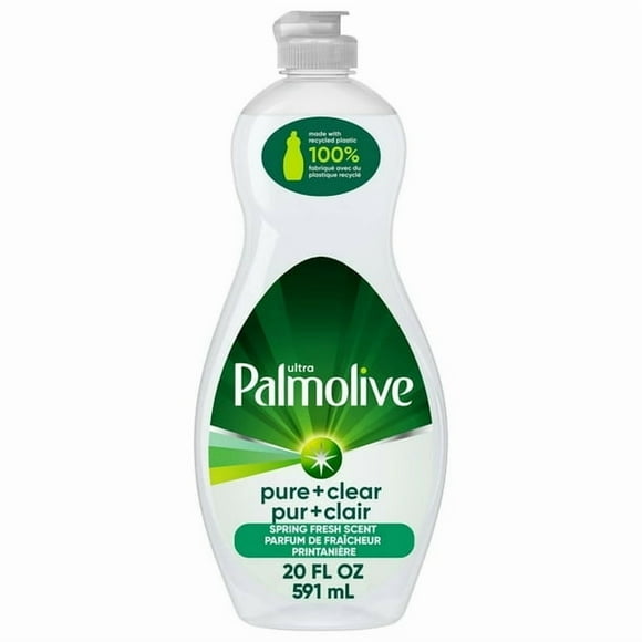 Palmolive Savon à Vaisselle Liquide Ultra, Pur + Clair Original, 591 ml