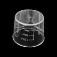 thumbnail image 5 of BQBQERT 10Pcs Measuring Cups with Scale Clear Liquid Mixing Cup Lab Graduated Beaker Measuring Cups for Lab and Kitchen Baking, 5 of 6