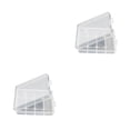 thumbnail image 2 of Guardoinrt Porte-Batterie Multi-Compartiments Sac Conteneur Transparent Boîte de Rangement Multifonctionnelle Exploration Extérieure 2Set, 2 of 6