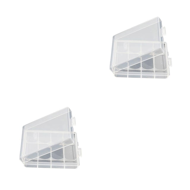 Kenally Battery Case Holder Multi-Compartments Container Bag Organizer Box for AA AAA Rechargeable Batteries Outdoor Exploration Hiking 2piezas Kenally CBP587014