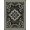 Black White, Pattern 2, variant on ODIKA 8'x10' Washable Area Rug Snake Monochrome Reptile Motif Symmetrical Border Serpent Contemporary for King Size Bedroom Under Bed, Master Suite, Non-Shedding, Easy Care