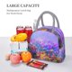 thumbnail image 5 of Disketp Colorful Purple Cosmos Flower Bolsa Térmica para Almuerzo, Lonchera con Abertura Amplia y Gran Capacidad, Organizador Reutilizable para Mujeres, Hombres y Adultos, 5 of 6