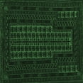 thumbnail image 1 of Ahgly Company Indoor Square Persian Emerald Green Traditional Area Rugs, 6' Square, 1 of 4