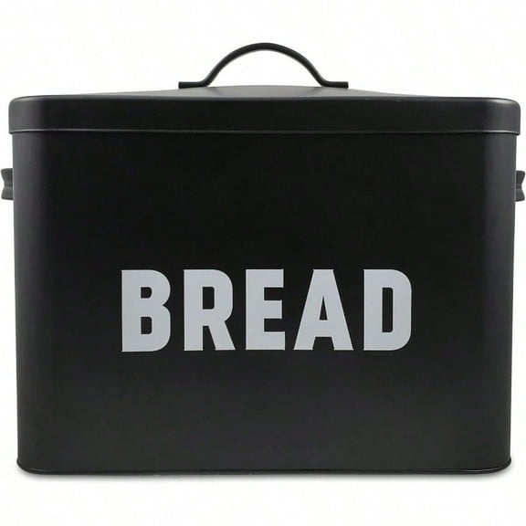 Metal Storage Canisters and Containers for Home and Kitchen Organization Function and Decor Bread Box