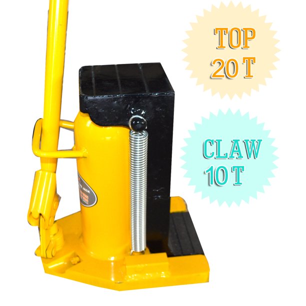 Interbuying Hydraulic Machine Toe Jack Lift (10/20T) 134003