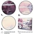 thumbnail image 3 of Designart "Pink Glacier Arctic Charm" Landscapes Wall Art Prints Set, 3 of 5