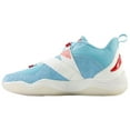thumbnail image 4 of New Balance Unisex Fuelcell Lindor 2 Baseball Turf Shoe Teal/Maroon Medium 10, 4 of 6
