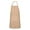Orange And White, variant on Red Black Checkered Pattern Apron-Garden Aprons for Women with Pockets-Cotton Linen Waterproof Kitchen Cooking Gardening Aprons Adjustable for Kitchen,Cooking,BBQ and Salon 33x27 Inch