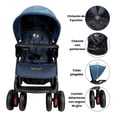 thumbnail image 2 of Carriola Baby Tek  Gemelar Con Charola Azul, 2 of 8