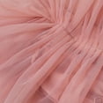 thumbnail image 6 of Ohufall Toddler Girls Tutu Skirts Summer Solid Breathable Tulle Fluffy Tiered Ruffle Party Skirts Cute Casual Bow Knot Princess Skirts for Little Girls, 1-5 Years, 6 of 7