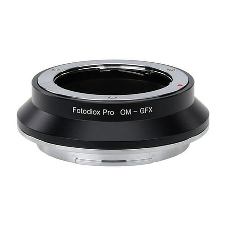 Fotodiox Pro Lens Mount Adapter for Olympus Zuiko (OM) 35mm SLR Lens to Fujifilm GFX Medium Format Camera