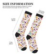thumbnail image 4 of Pofeuu Drink And Cocktail Glasses Print Compression Socks for Women & Men Circulation - Best Support for Nurses,Running,Athletic,Sports, 4 of 7