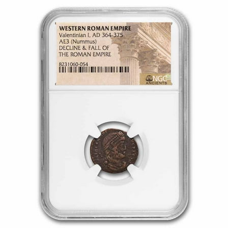 Western Roman Empire AE 3 Valentinian I (364-375 AD) NGC (Random)
