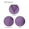thumbnail image 2 of Dagacci Medical Uniform 4-Way Stretch Two Tone Scrub Set, 2 of 3