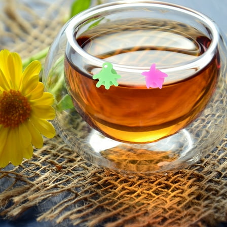 LEORX 12Pcs Charms for Cups Assorted Color Silicone Identifying Wine Glasses Guests