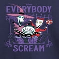 thumbnail image 3 of The Nightmare Before Christmas - Everybody Scream - Youth Long Sleeve Graphic T-Shirt, 3 of 5