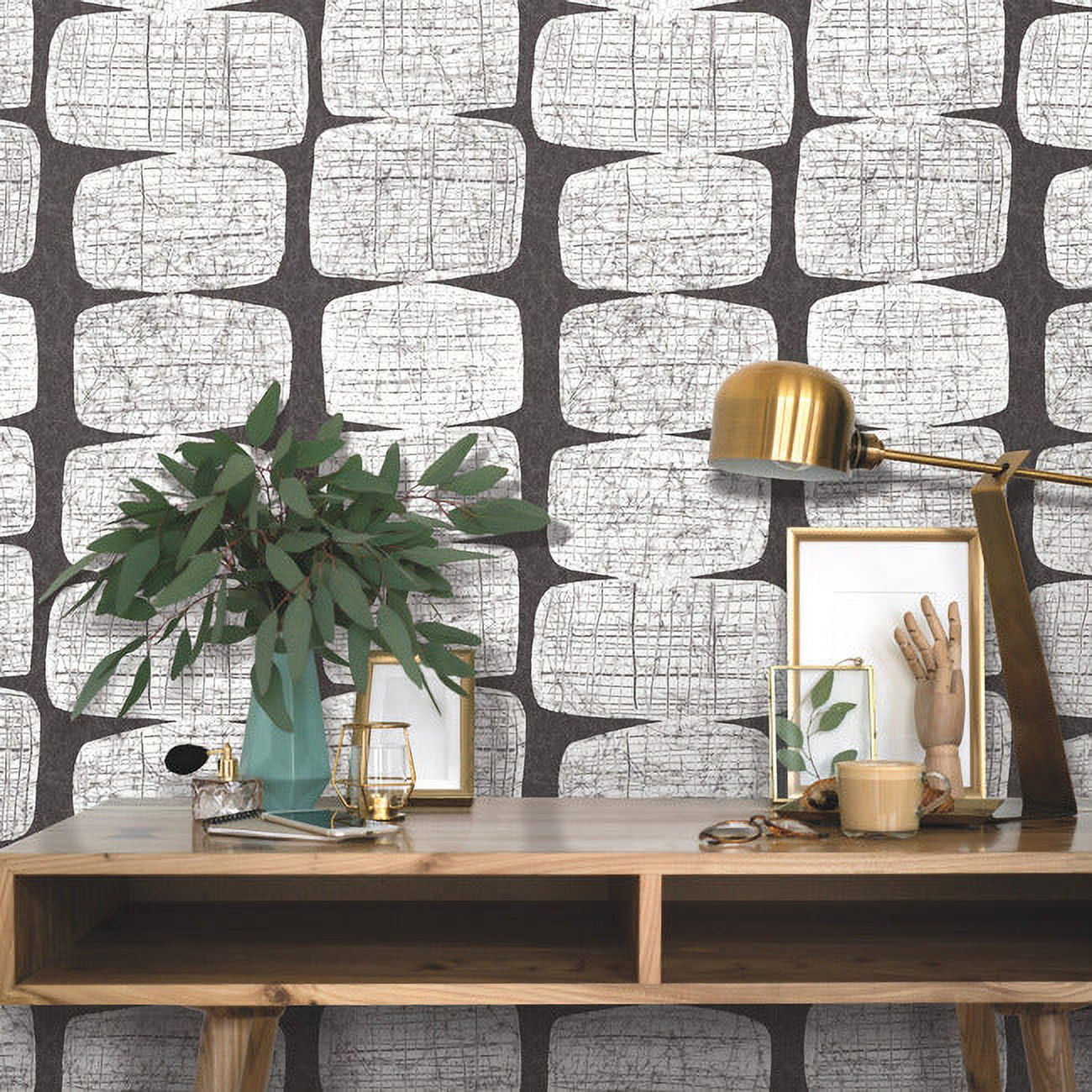 Mid-Century Beads Peel & Stick Wallpaper