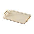 thumbnail image 1 of Advancent Nordic Style Farmhouse Serving Tray Multiuse for Shower Bedroom  Office Teteras Marrón claro, 1 of 1