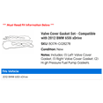 thumbnail image 2 of Valve Cover Gasket Set - Compatible with 2012 BMW 650i xDrive, 2 of 2