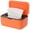 Orange Black, variant on Wipes Dispenser Baby Wipe Holder with Lids, Keeps Wipes Fresh, Refillable Wipes Container with Sealing Design, Bathroom Tissues Wipes Case Box