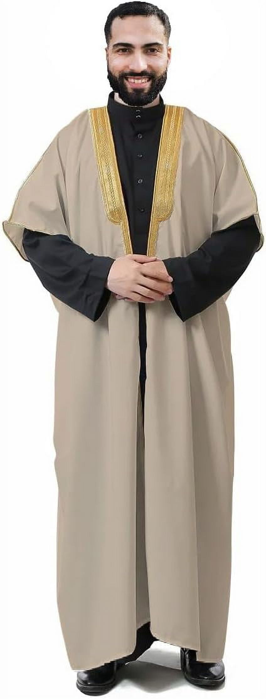 Men's Abaya (Bisht) - Cloak Arab Dress