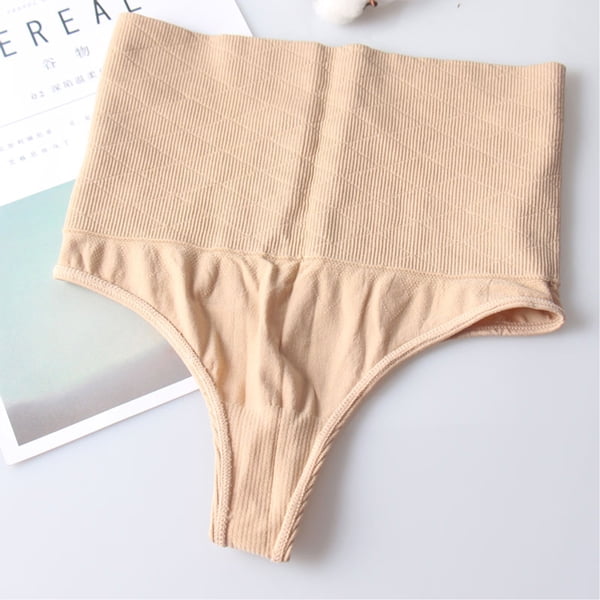 Women Waist Body Slimming Shapewear Tummy Control Panties Thong G-string  Butt Lifter Seamless 