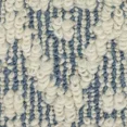 thumbnail image 3 of Mainstays Traditional Blue Diamond High Low Pile Indoor Area Rug, 5'x7', 3 of 7