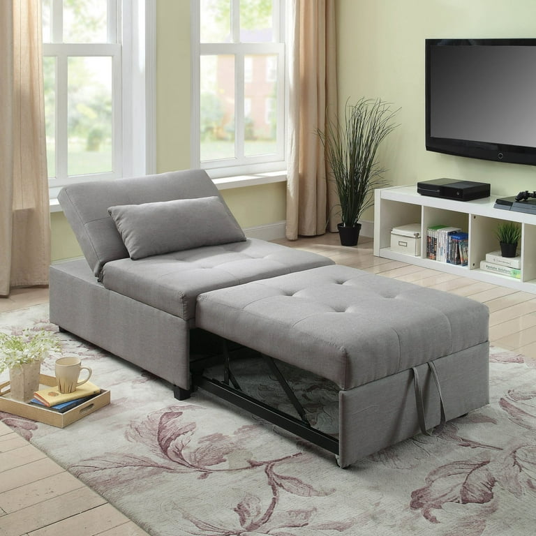 Furniture of america betty convertible bed ottoman deals