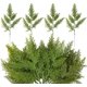 thumbnail image 1 of Zhuge 30 piezas de agujas de pino simuladas, decoración de ambiente navideño, adornos de plantas verdes, accesorios para árboles de Navidad, ramas de pino artificiales (12,5 pulgadas), 1 of 5