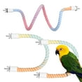 thumbnail image 4 of KAKOWELY 3 Pcs Cotton Rope Perches Bird Swing Rope Parrot Climbing Rope Bird Cage Decorative Cotton Rope For Parrots Bird Cage Accessories,31.5X"X0.2"X0.2", 4 of 5