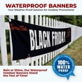 thumbnail image 5 of Blackk Friday Sele Large Banners and Signs for Outdoor by DreamController|Polyester Banner with 4 Holes for Easy Hang Indoor & Outdoor|6x1 Feet Banner to Promote Business Seles|HD Banner Made in U, 5 of 6