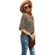 thumbnail image 4 of Blusa de mujer Tops suelta cuello en V 3/4 camisa de manga de campana 2XL Jormftte WRHS-179-4, 4 of 7
