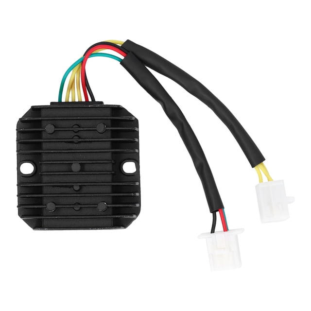 6 Wires Voltage Regulator, Voltage Regulator Rectifier Over-Charging Protection Durable For Scooter
