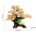 thumbnail image 2 of Crystal Money Tree Feng Shui Statue Wealth Decoration | Fortune Tree Gem Tree for Home Office Decor, Spiritual Ornament, 2 of 5
