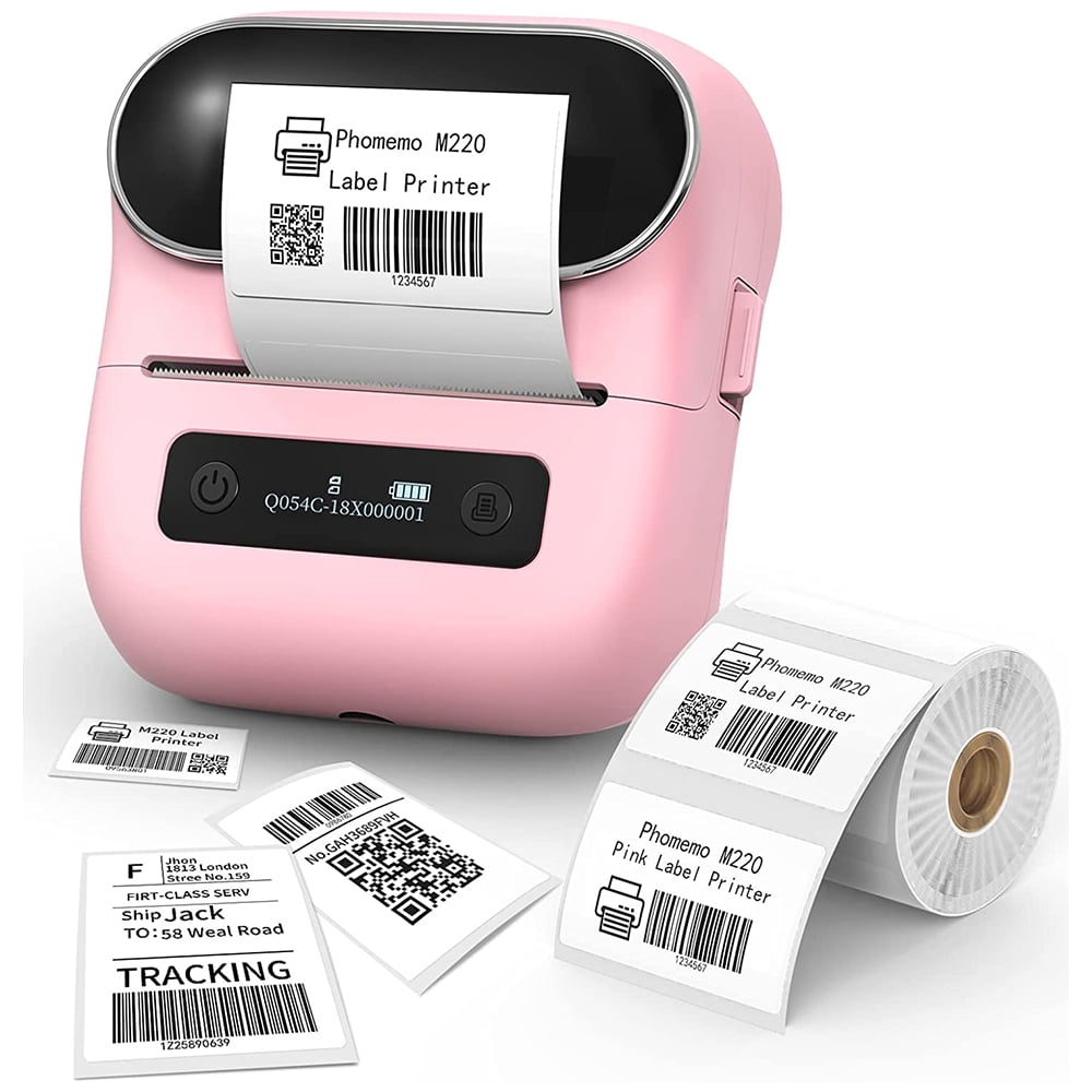Phomemo M220 Portable Thermal Label Printer,Wireless Label Maker