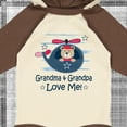 thumbnail image 4 of Inktastic Grandma and Grandpa Love Me Boys Boys or Girls Long Sleeve Baby Bodysuit, 4 of 5