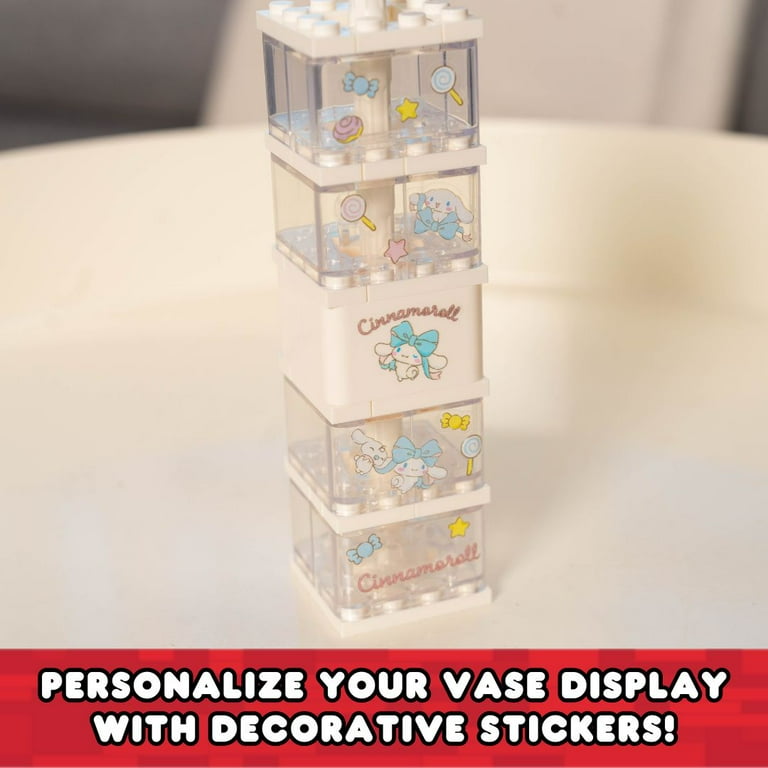 Brickcraft Cinnamoroll Flower & Vase (122 plastic pcs) – Sanrio