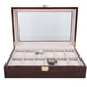thumbnail image 5 of Caja de madera para relojes de pulsera Bling Bling 12 rejillas, 5 of 12