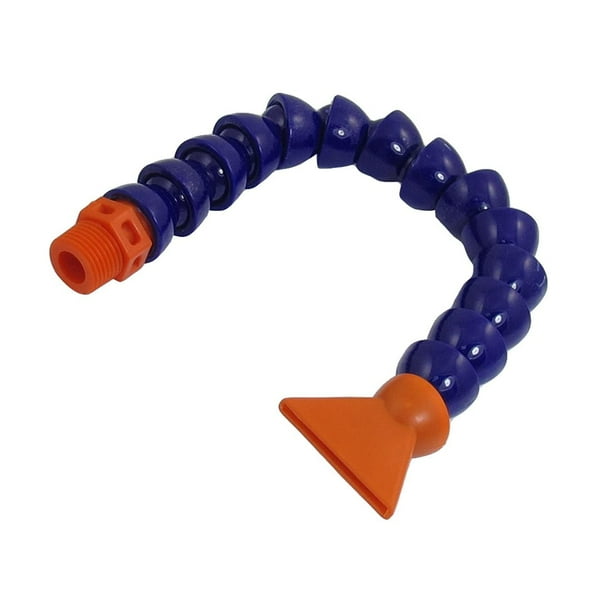 uxcell 1/2" PT Thread Flat Nozzle Flexible Plastic Water Oil Coolant