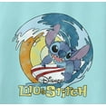 thumbnail image 2 of Junior's Lilo & Stitch Distressed Surf's Up Racerback Tank Top Cancun X Large, 2 of 4
