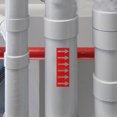 thumbnail image 3 of Minkissy 2 Rolls Red Reflective Tape Direction Flow Arrow Tapes Polystyrene Pipe Identification for Oil Pipes, 3 of 4